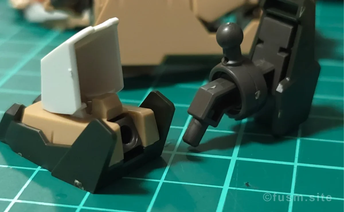 HG ガンダムグシオン リベイクフルシティ レビュー パーツ・構造・組み立て