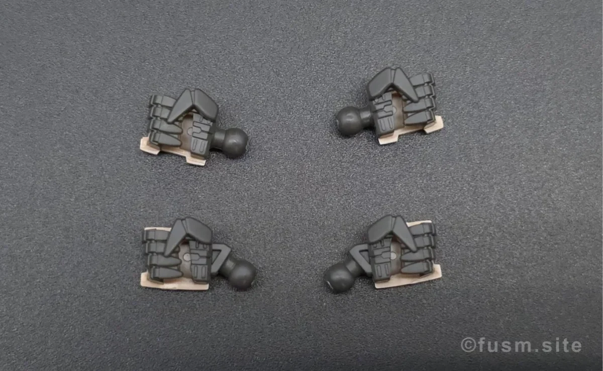 HG ガンダムグシオン リベイクフルシティ レビュー 付属品