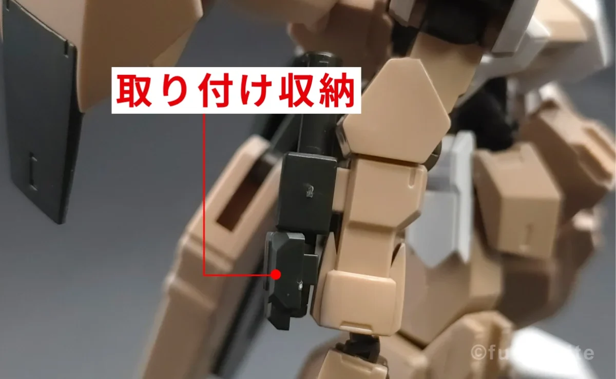 HG ガンダムグシオン リベイクフルシティ レビュー 付属品