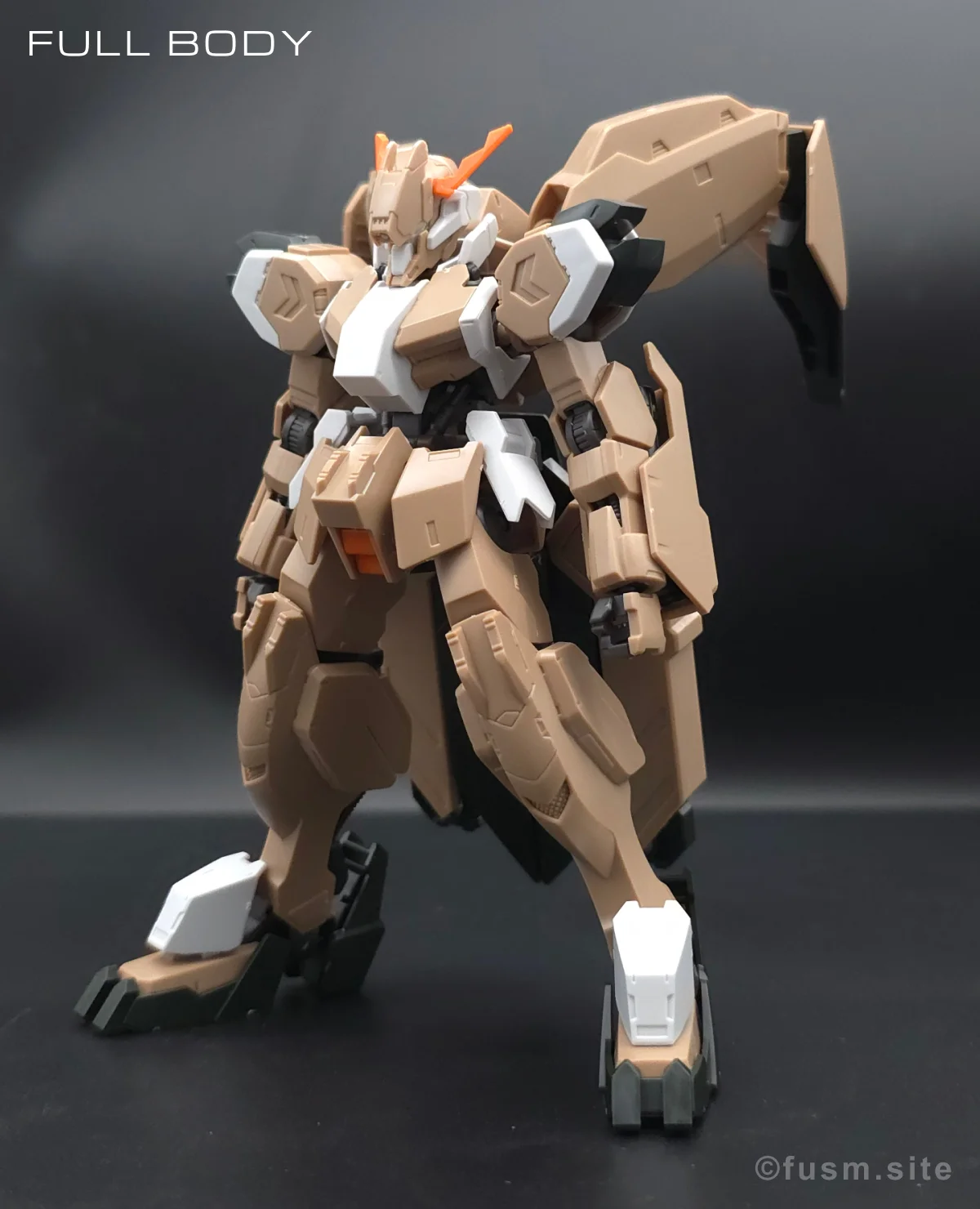 HG ガンダムグシオン リベイクフルシティ レビュー 多角的に見た全体の外観・素組み 02