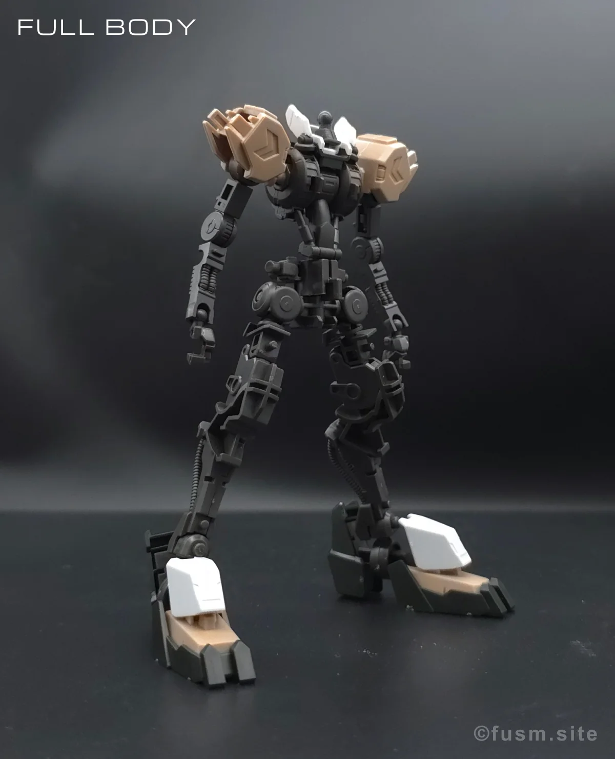 HG ガンダムグシオン リベイクフルシティ レビュー 多角的に見た全体の外観・素組み 23