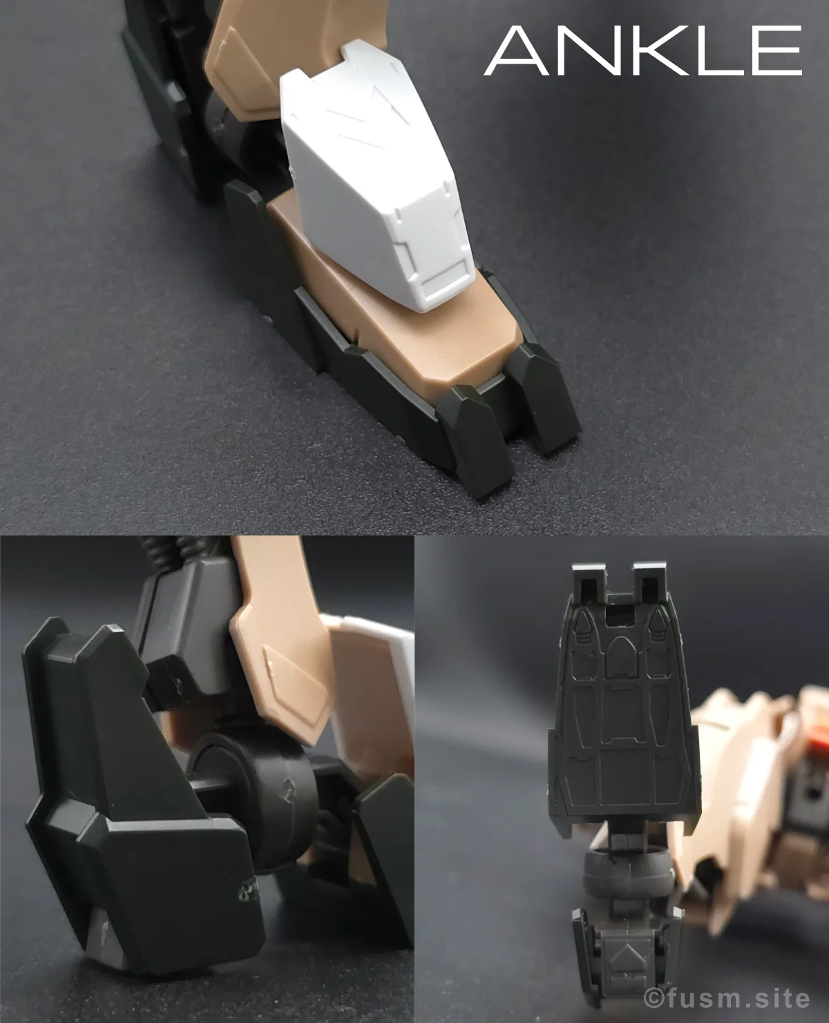 HG ガンダムグシオン リベイクフルシティ レビュー 脚部ディテール 02