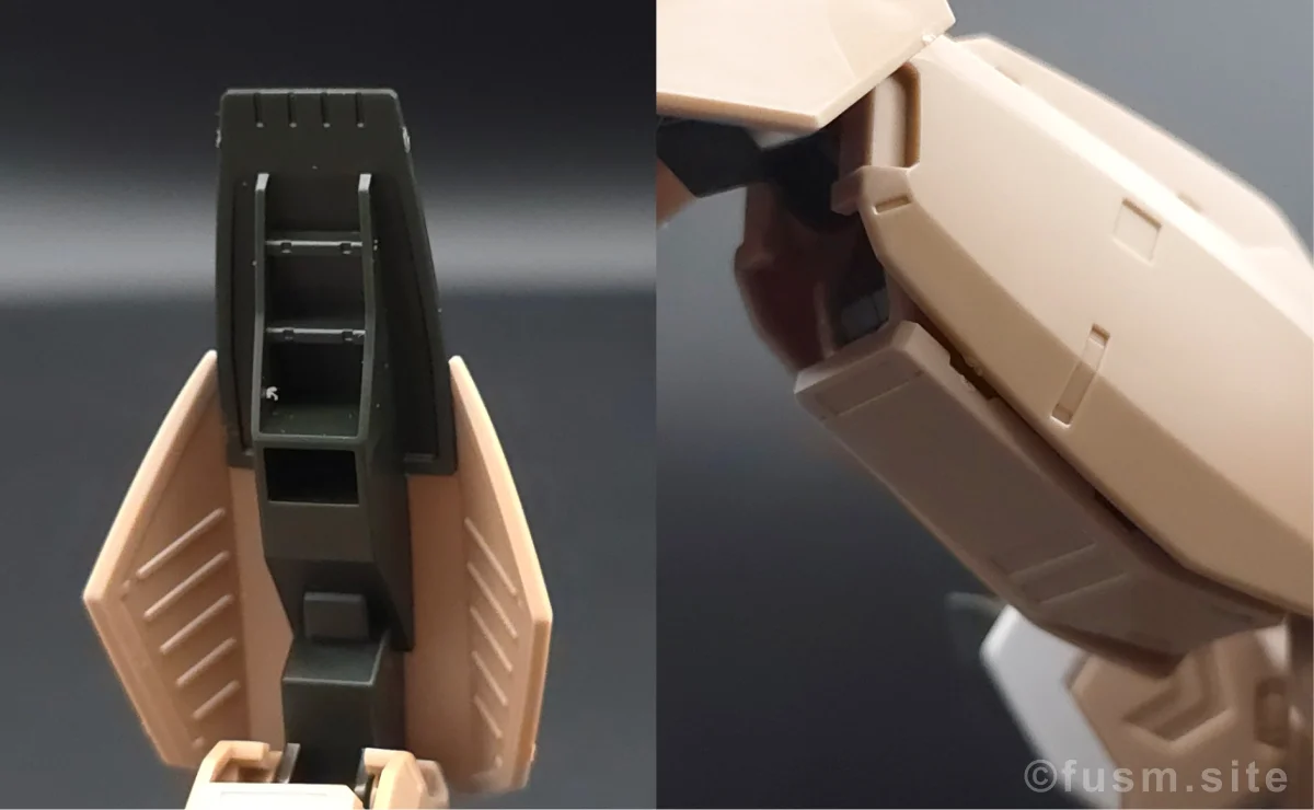 HG ガンダムグシオン リベイクフルシティ レビュー バックパックレビュー 02