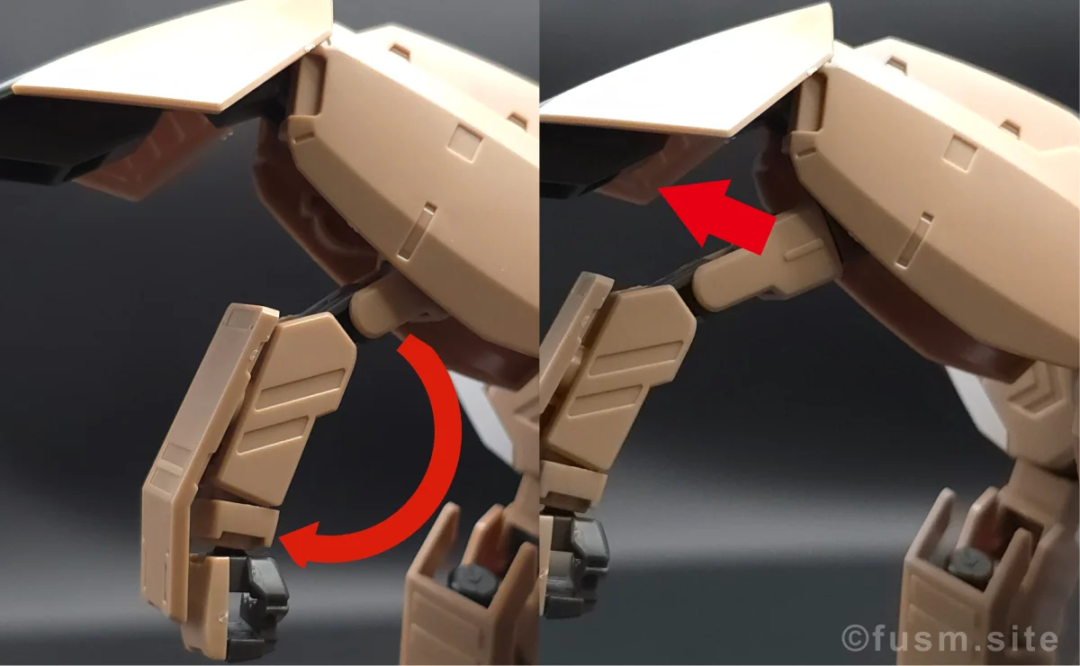 HG ガンダムグシオン リベイクフルシティ レビュー バックパックレビュー ギミック 01