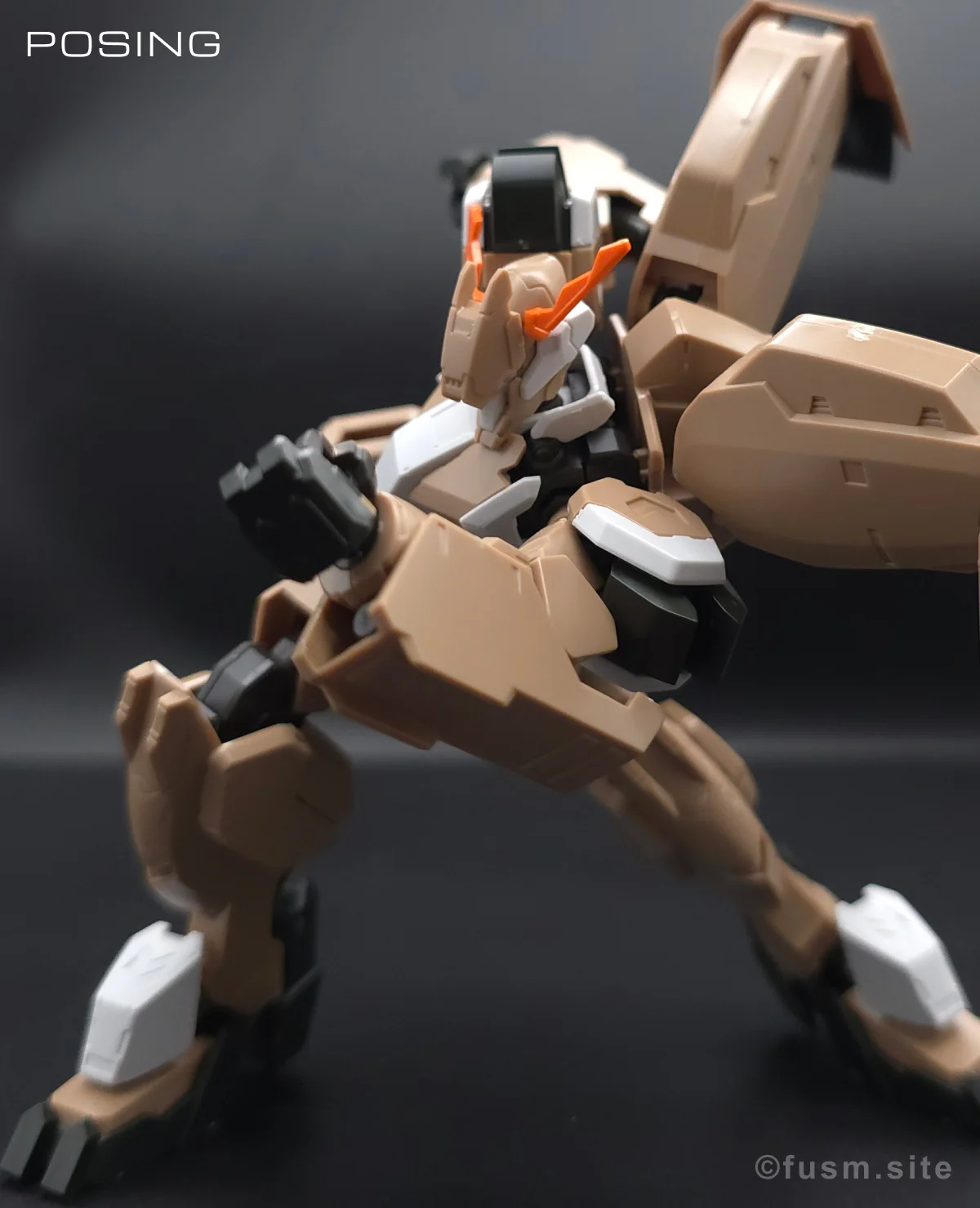 HG ガンダムグシオン リベイクフルシティ レビュー ポージング 03