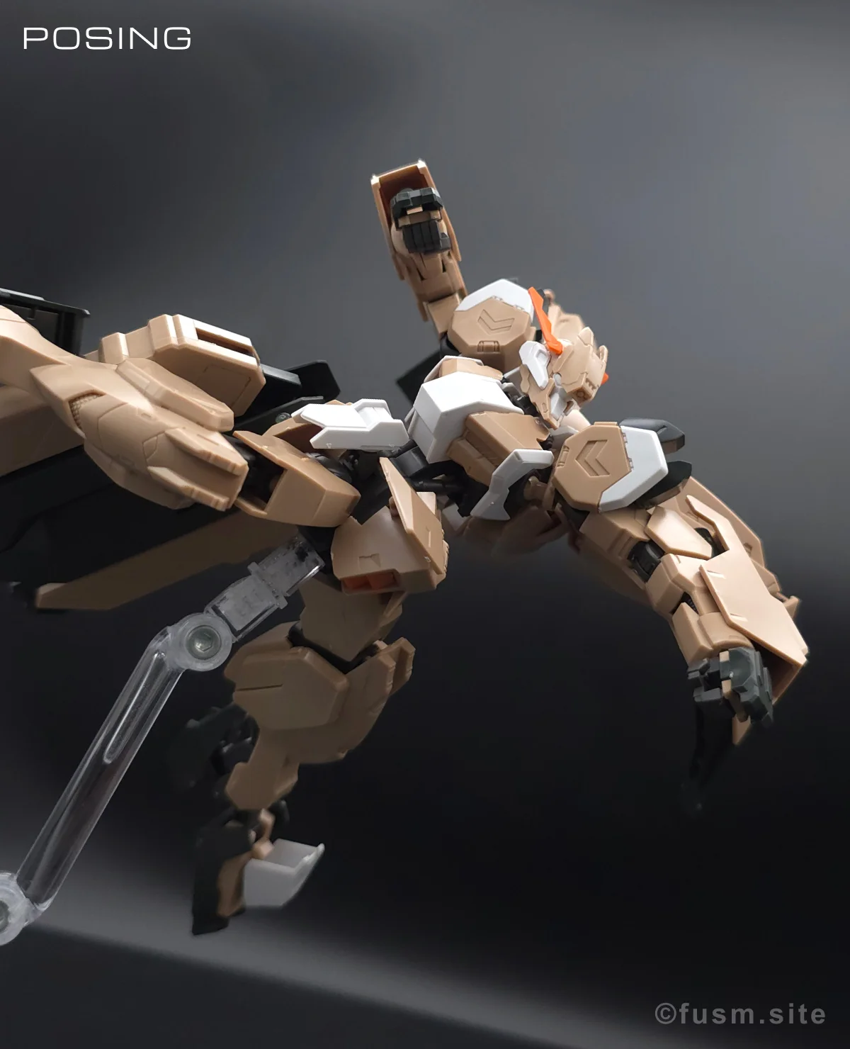 HG ガンダムグシオン リベイクフルシティ レビュー ポージング 04