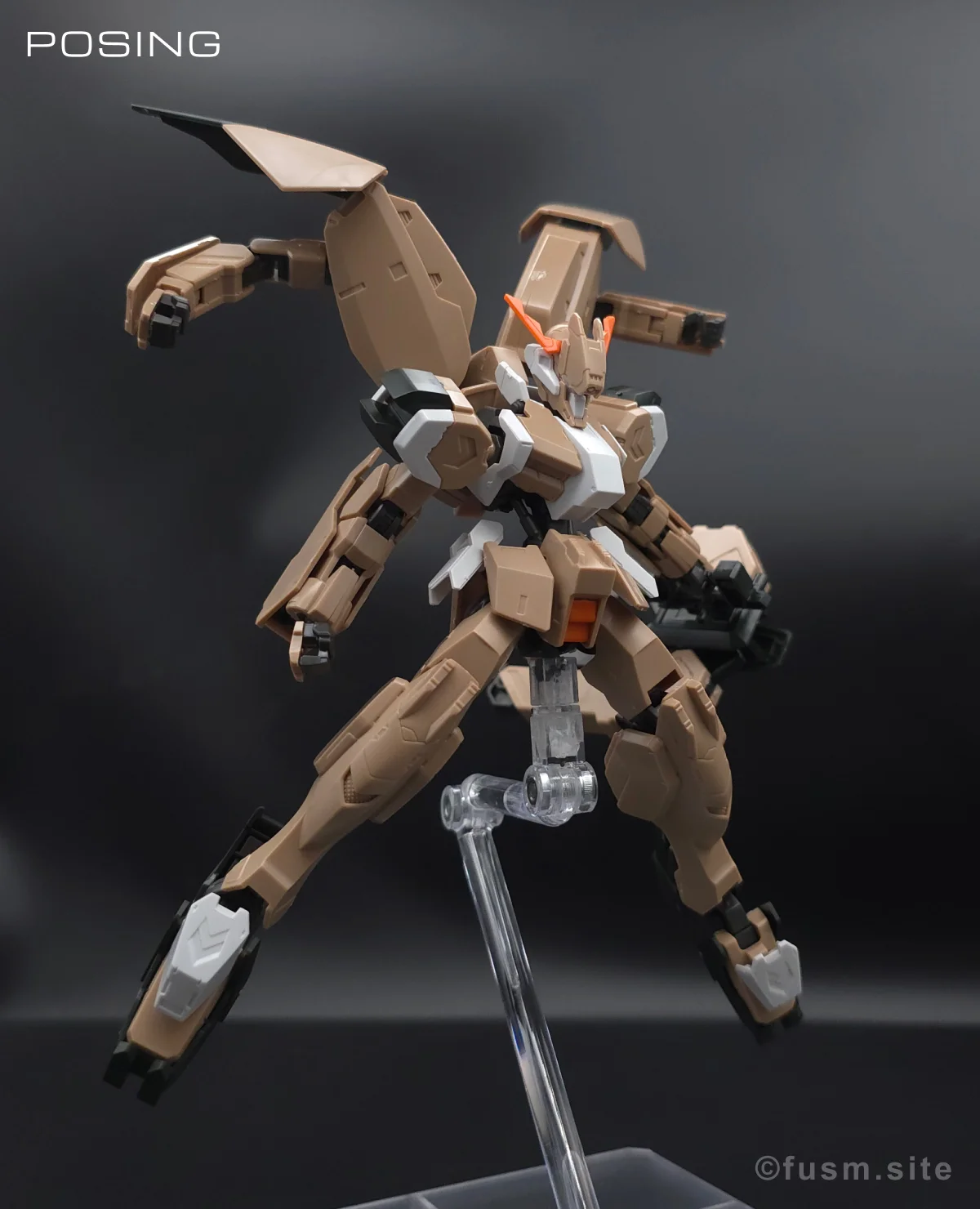 HG ガンダムグシオン リベイクフルシティ レビュー ポージング 07