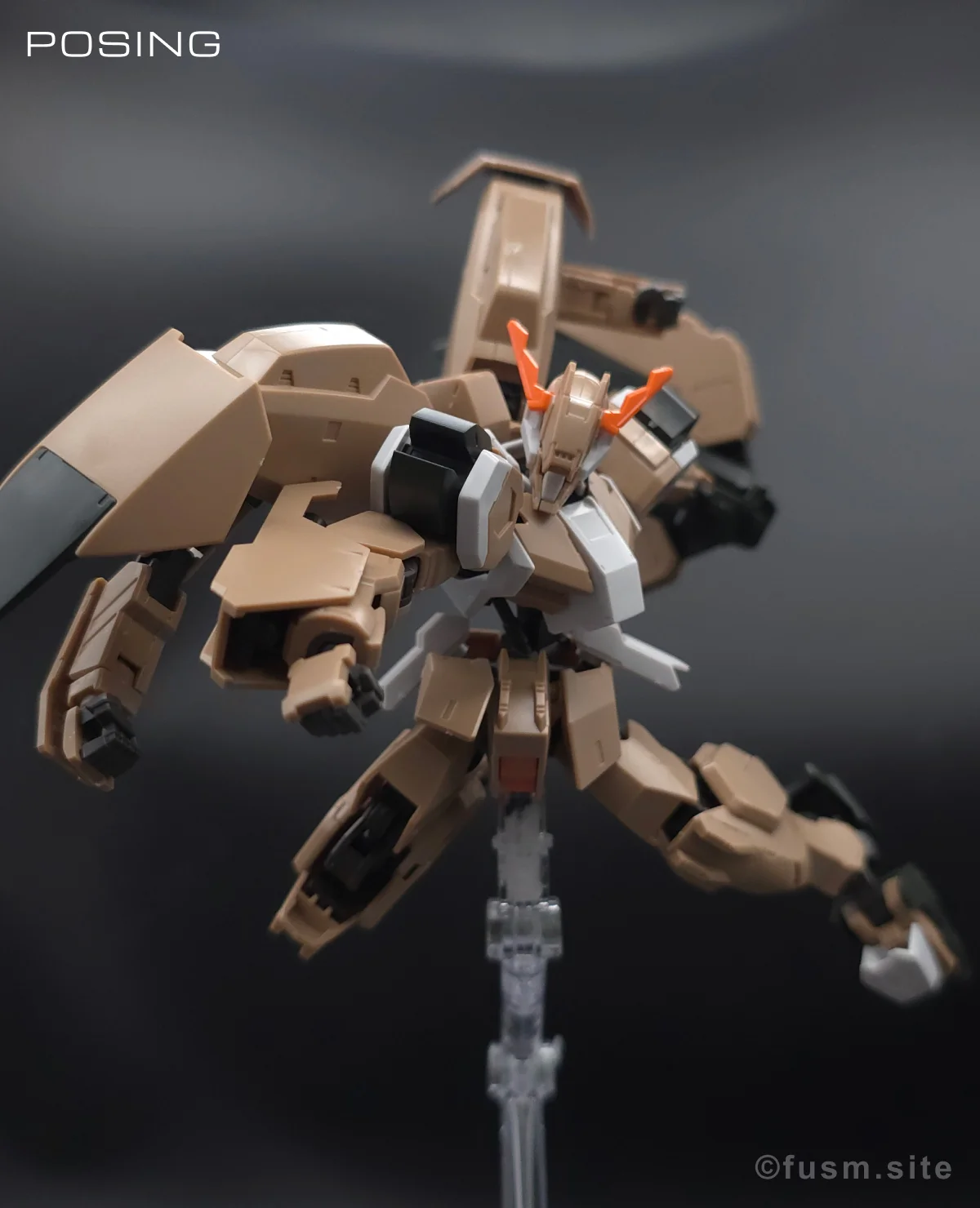 HG ガンダムグシオン リベイクフルシティ レビュー ポージング 08