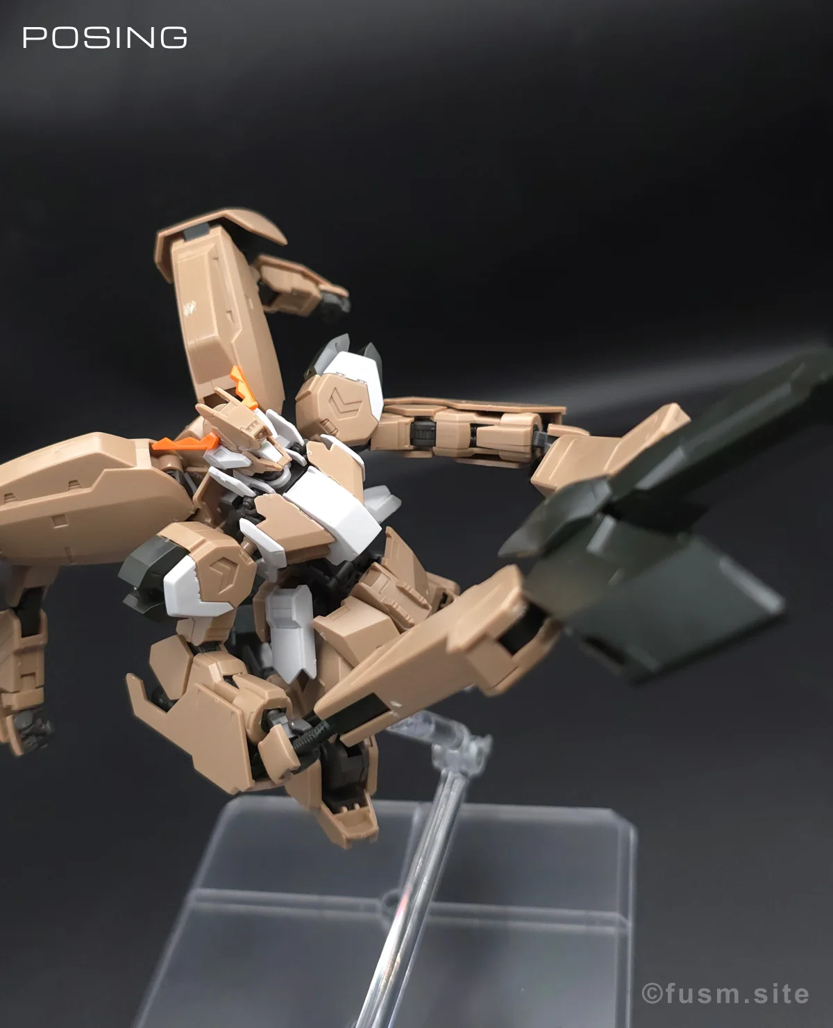 HG ガンダムグシオン リベイクフルシティ レビュー ポージング 10