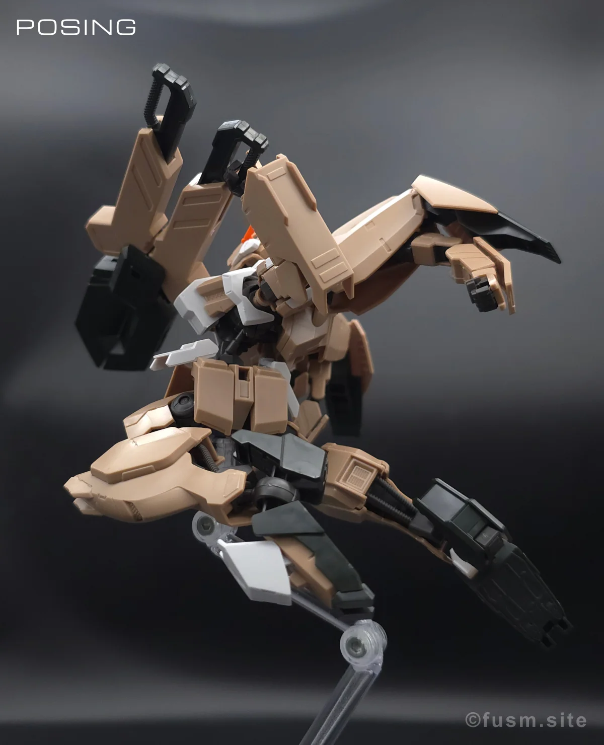 HG ガンダムグシオン リベイクフルシティ レビュー ポージング 11