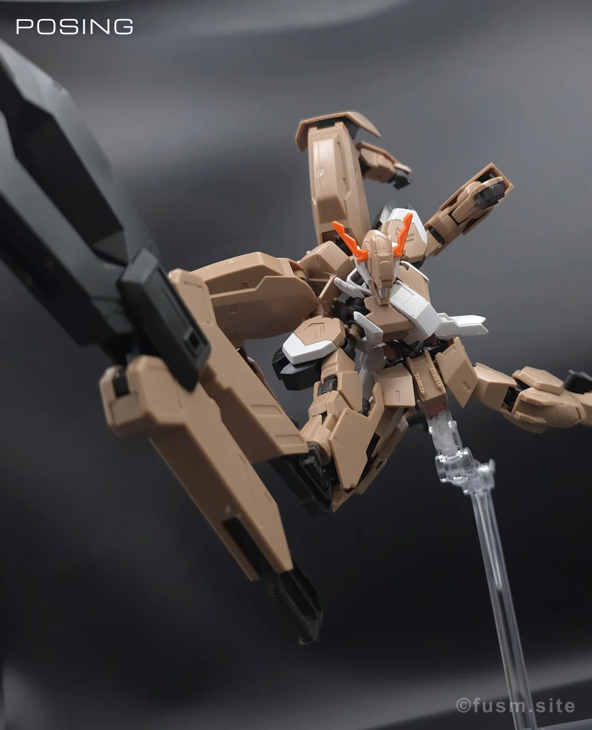 HG ガンダムグシオン リベイクフルシティ レビュー ポージング 12