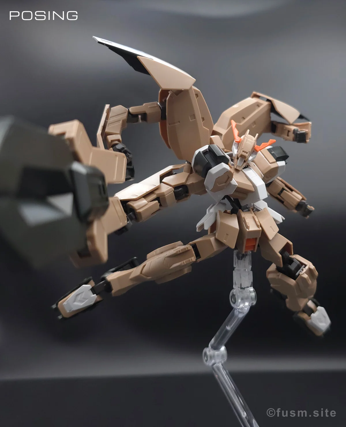 HG ガンダムグシオン リベイクフルシティ レビュー ポージング 14