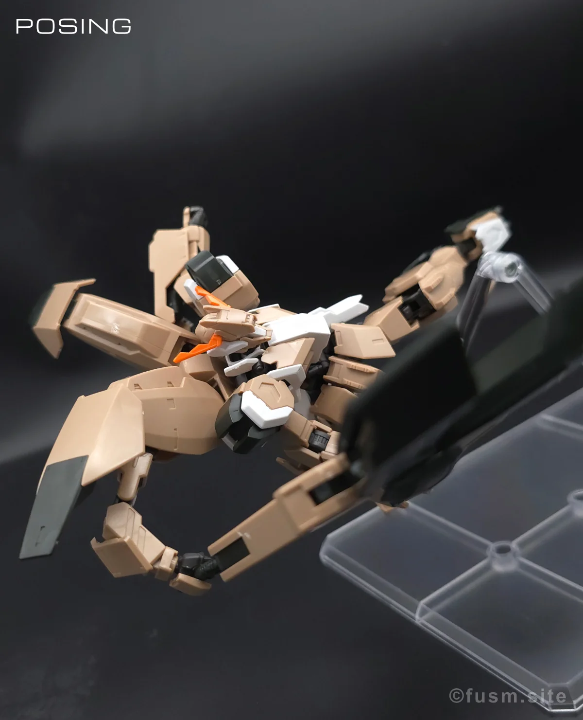 HG ガンダムグシオン リベイクフルシティ レビュー ポージング 15