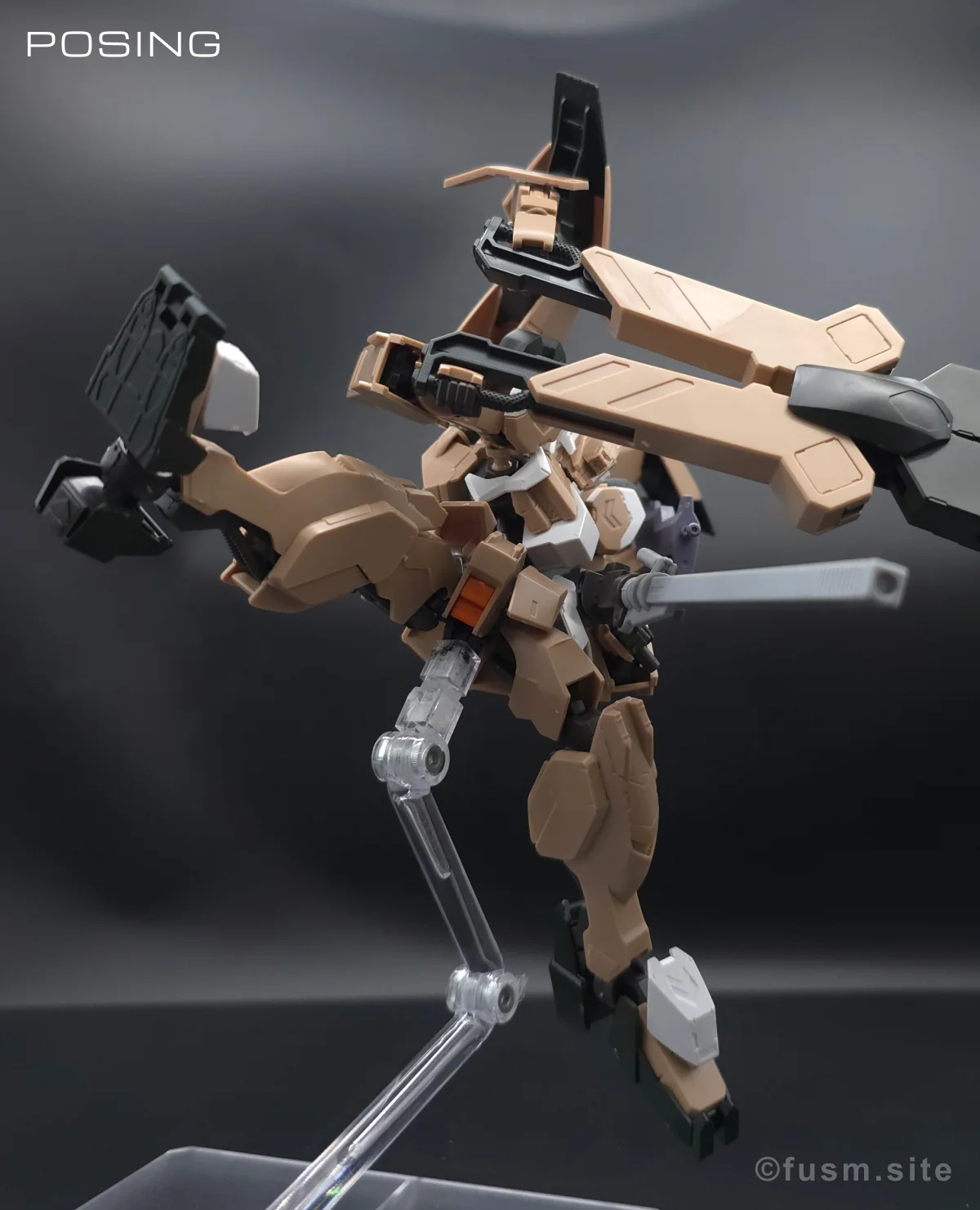 HG ガンダムグシオン リベイクフルシティ レビュー ポージング 20