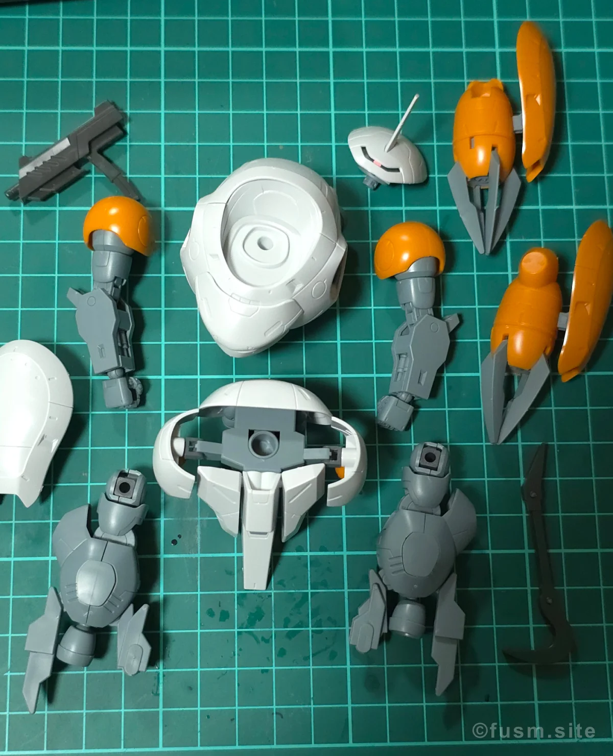 【レビュー】HG モンキーロディ(598機)/モンキークラブロディ パーツ・構造・組み立て 09
