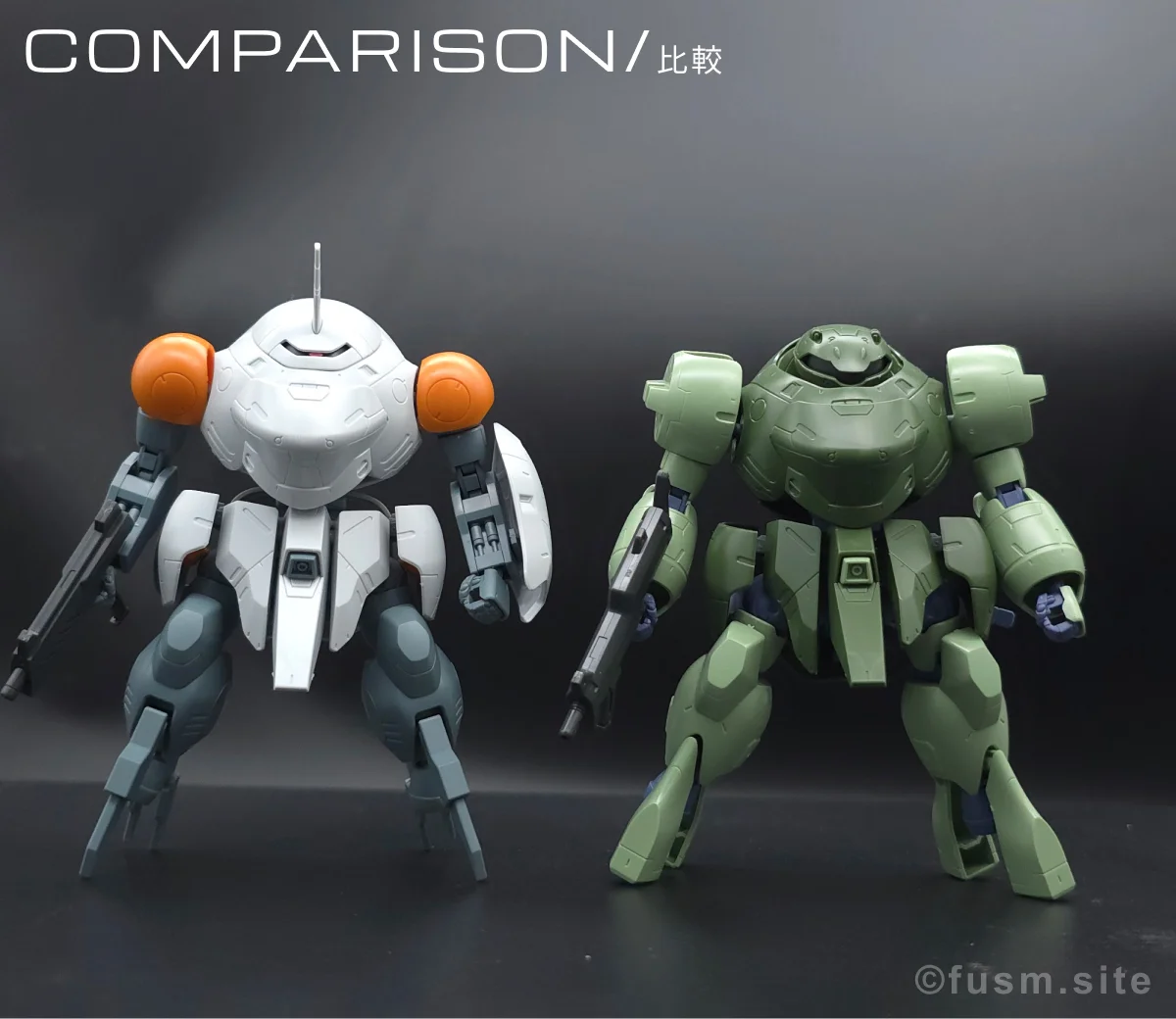 【レビュー】HG モンキーロディ(598機)/モンキークラブロディ 比較 01