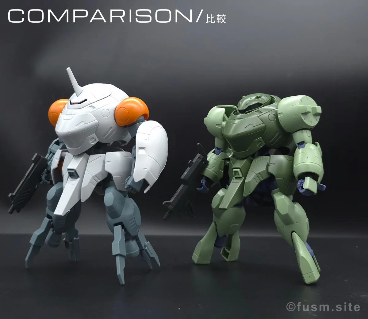 【レビュー】HG モンキーロディ(598機)/モンキークラブロディ 比較 02