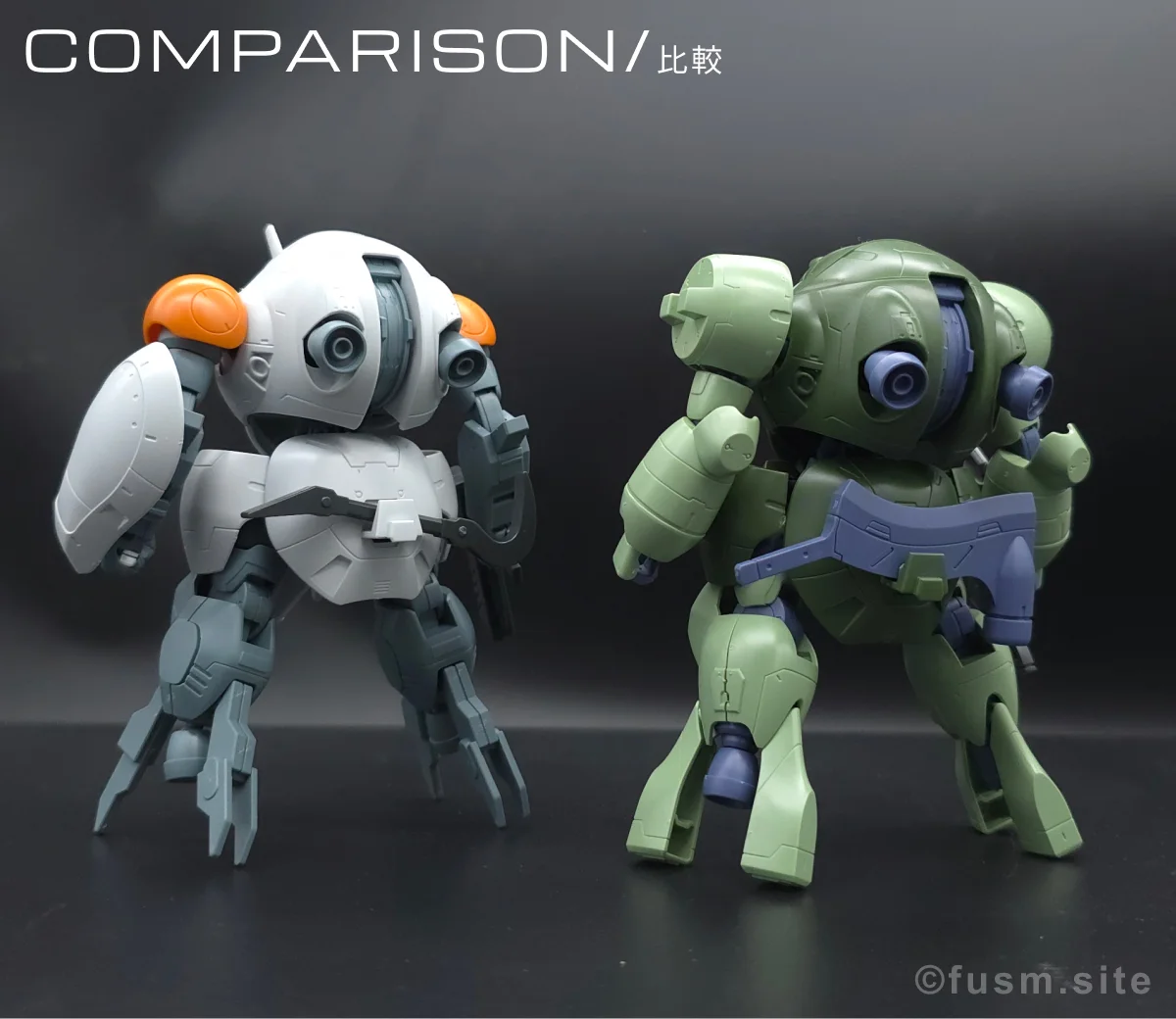 【レビュー】HG モンキーロディ(598機)/モンキークラブロディ 比較 03