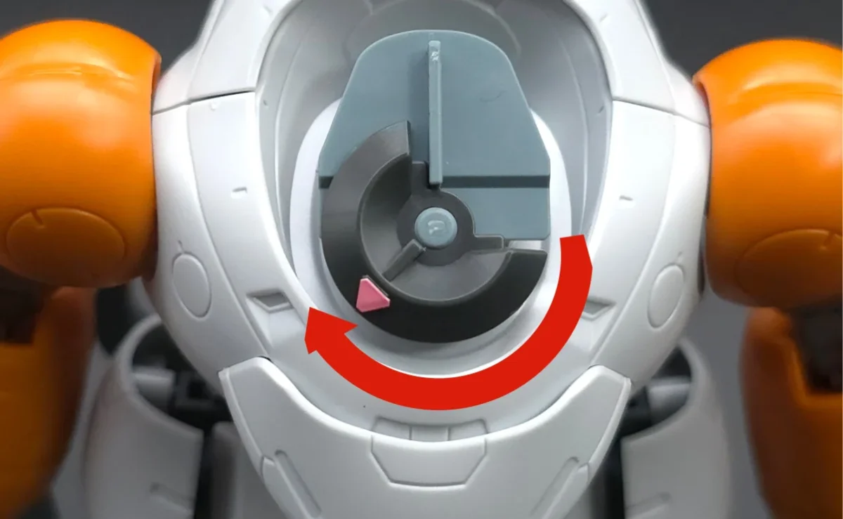 【レビュー】HG モンキーロディ(598機)/モンキークラブロディ 頭部ディテール ギミック