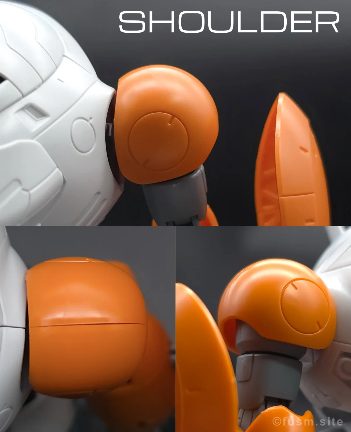 【レビュー】HG モンキーロディ(598機)/モンキークラブロディ 肩ディテール 01