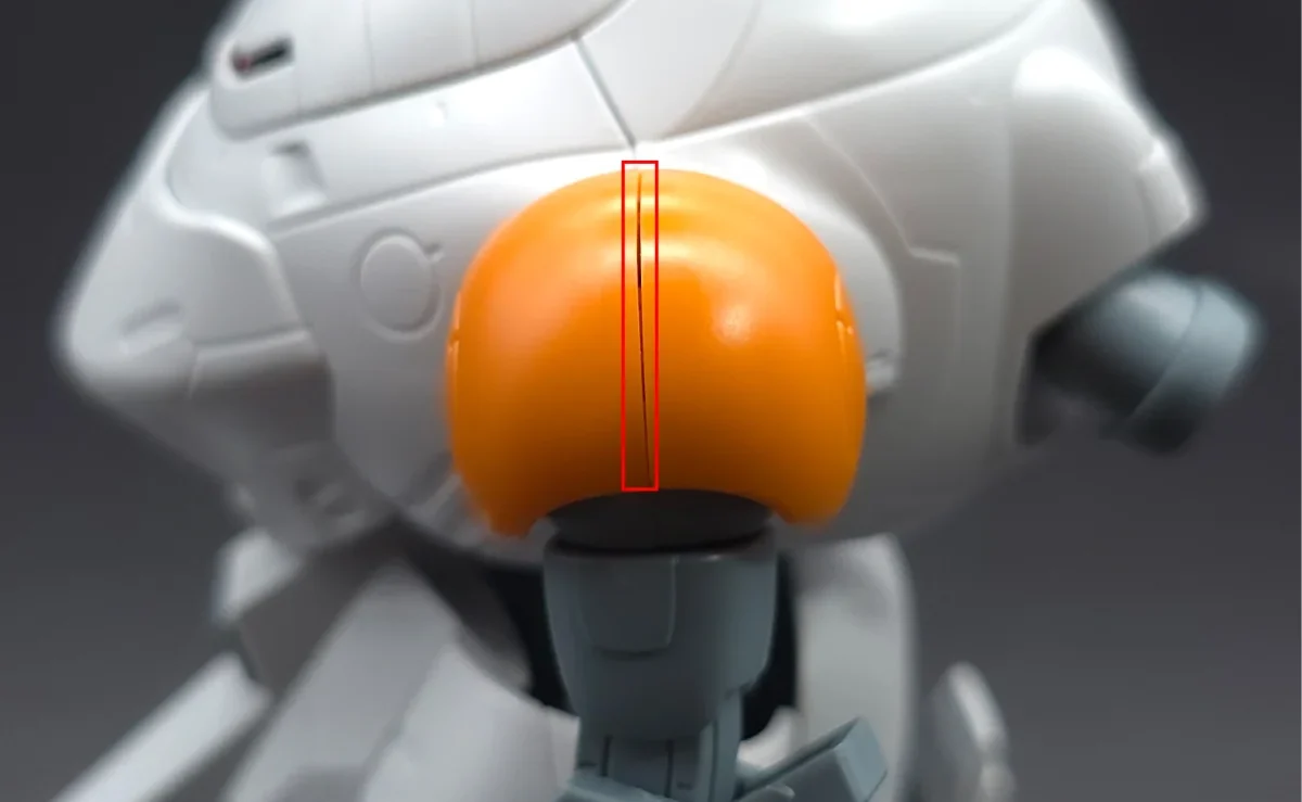 【レビュー】HG モンキーロディ(598機)/モンキークラブロディ 肩ディテール 合わせ目