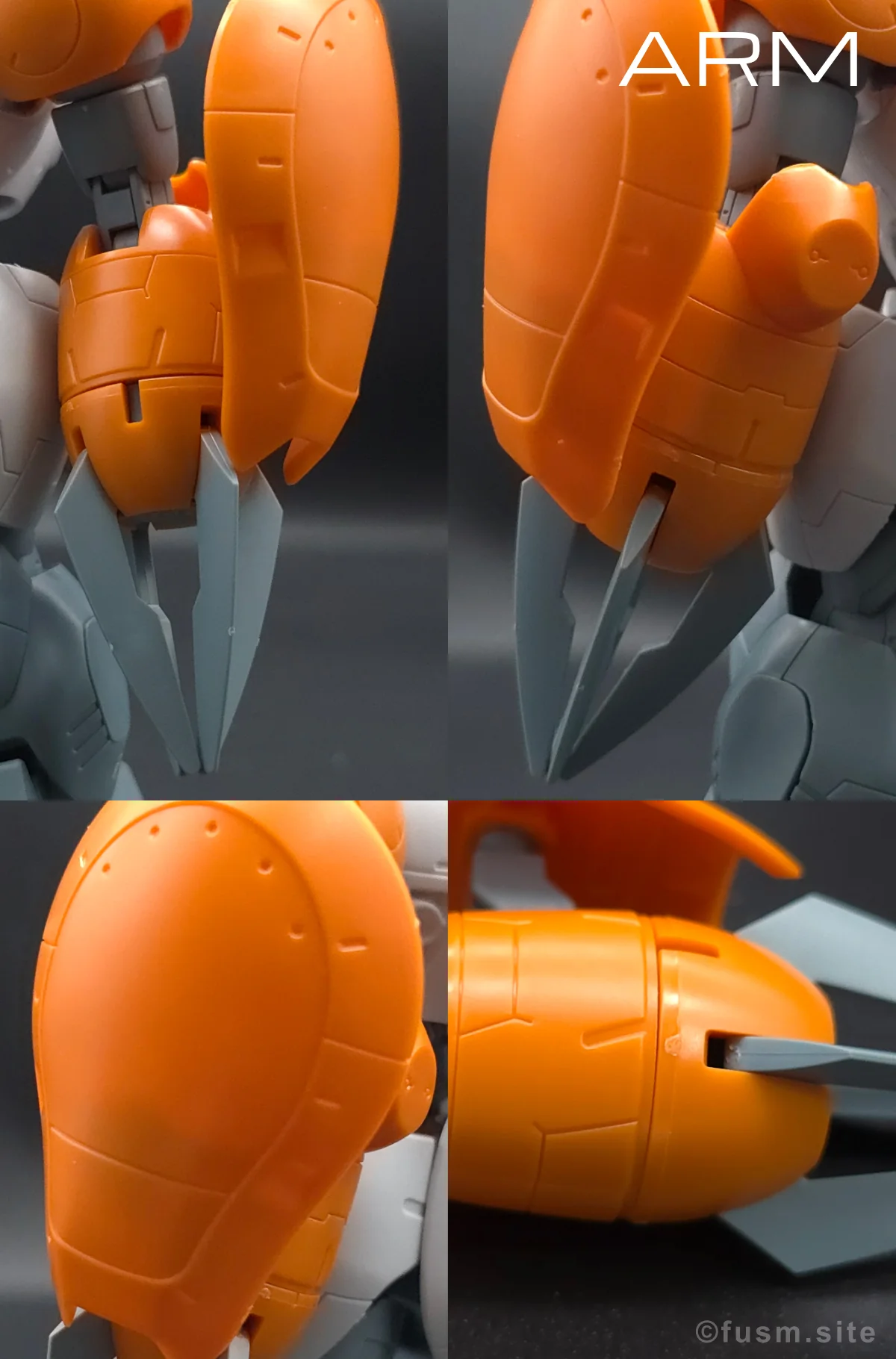 【レビュー】HG モンキーロディ(598機)/モンキークラブロディ 腕部ディテール 01