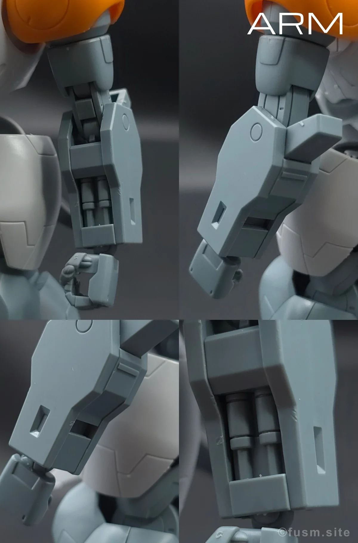 【レビュー】HG モンキーロディ(598機)/モンキークラブロディ 腕部ディテール 06