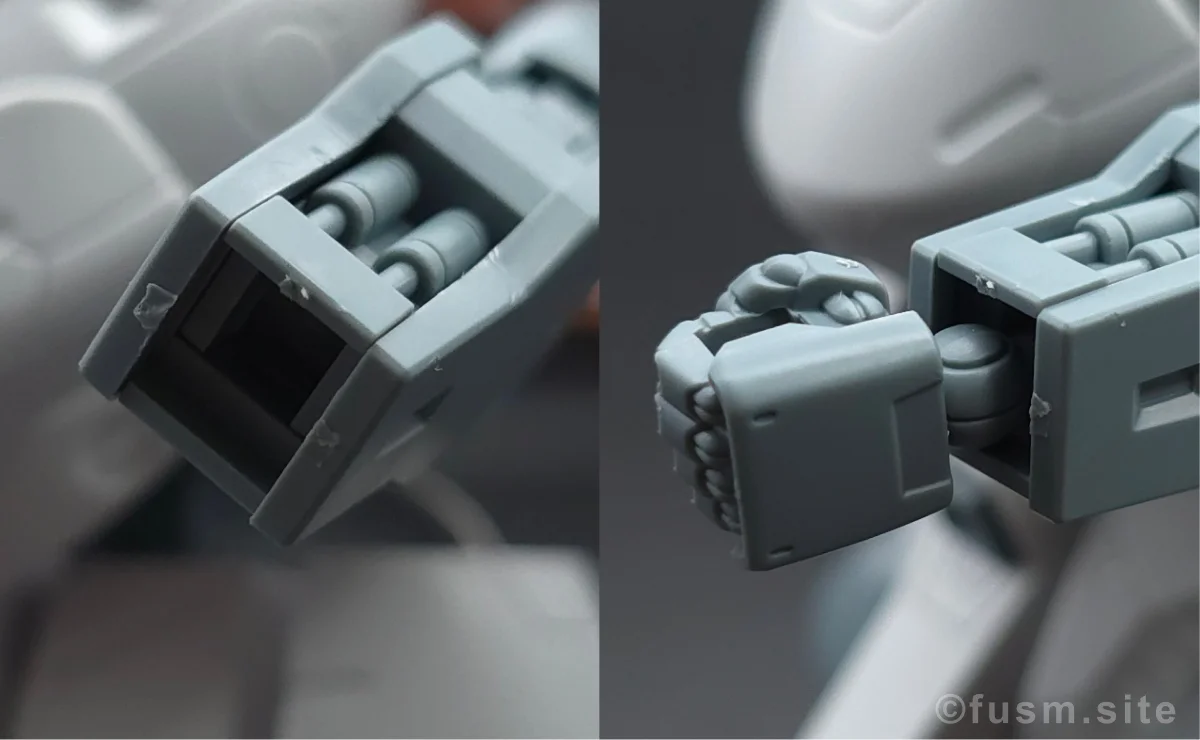 【レビュー】HG モンキーロディ(598機)/モンキークラブロディ 腕部ディテール 07