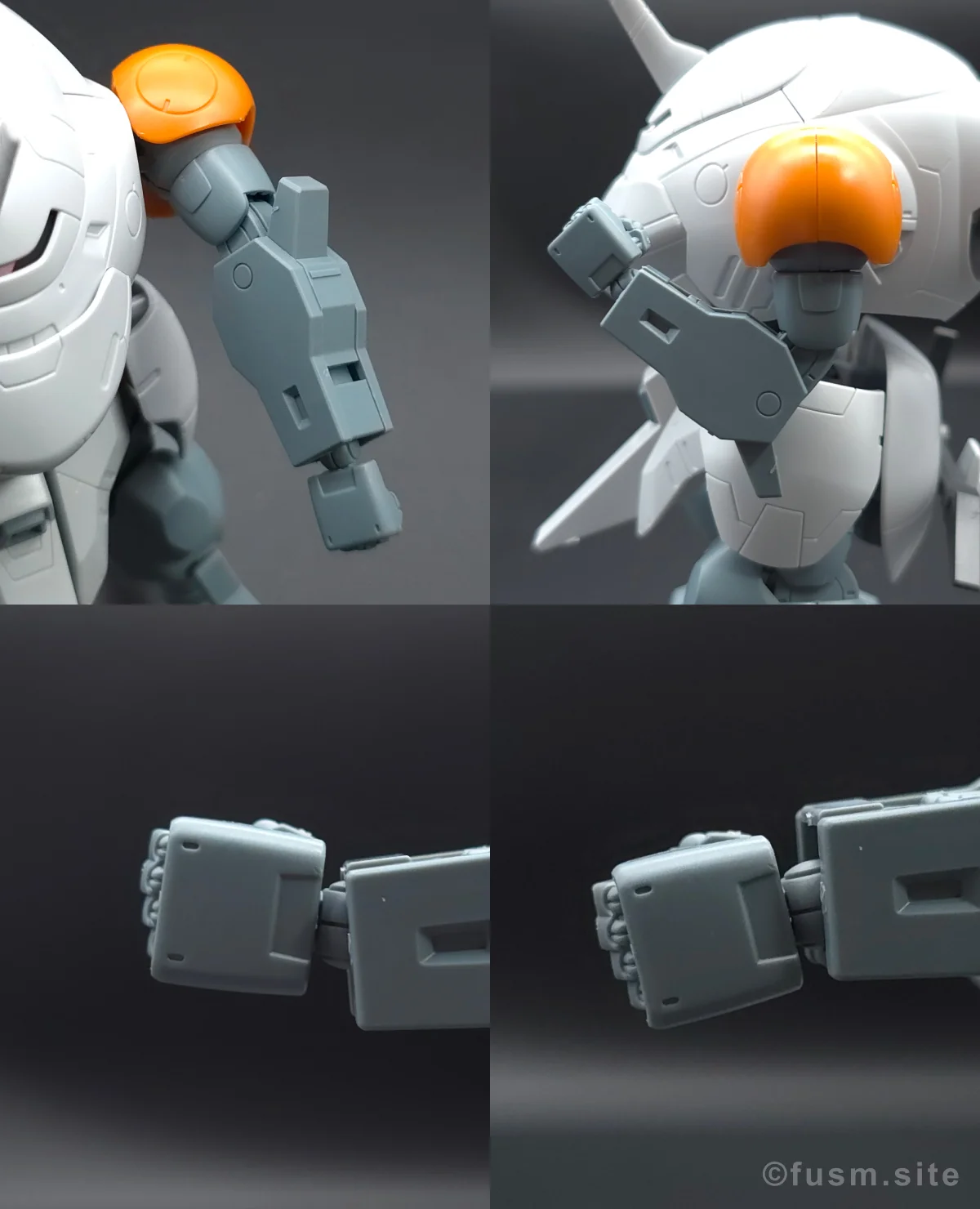【レビュー】HG モンキーロディ(598機)/モンキークラブロディ 腕部ディテール 可動域 01