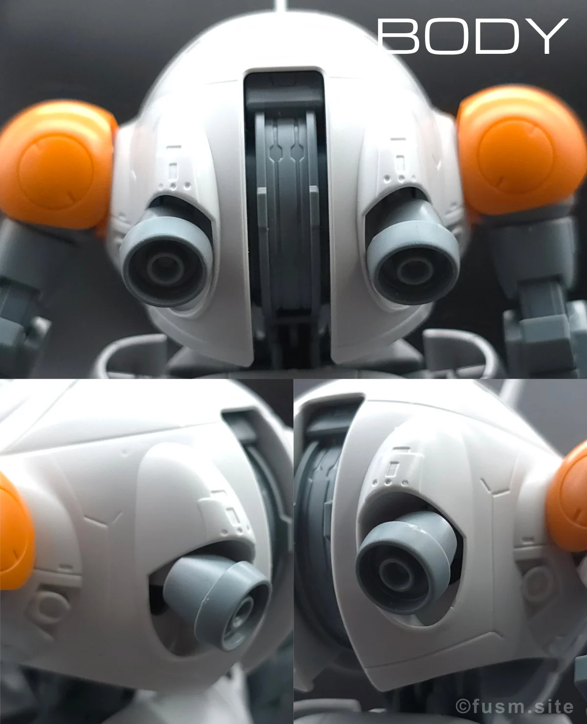 【レビュー】HG モンキーロディ(598機)/モンキークラブロディ 胴体ディテール 02