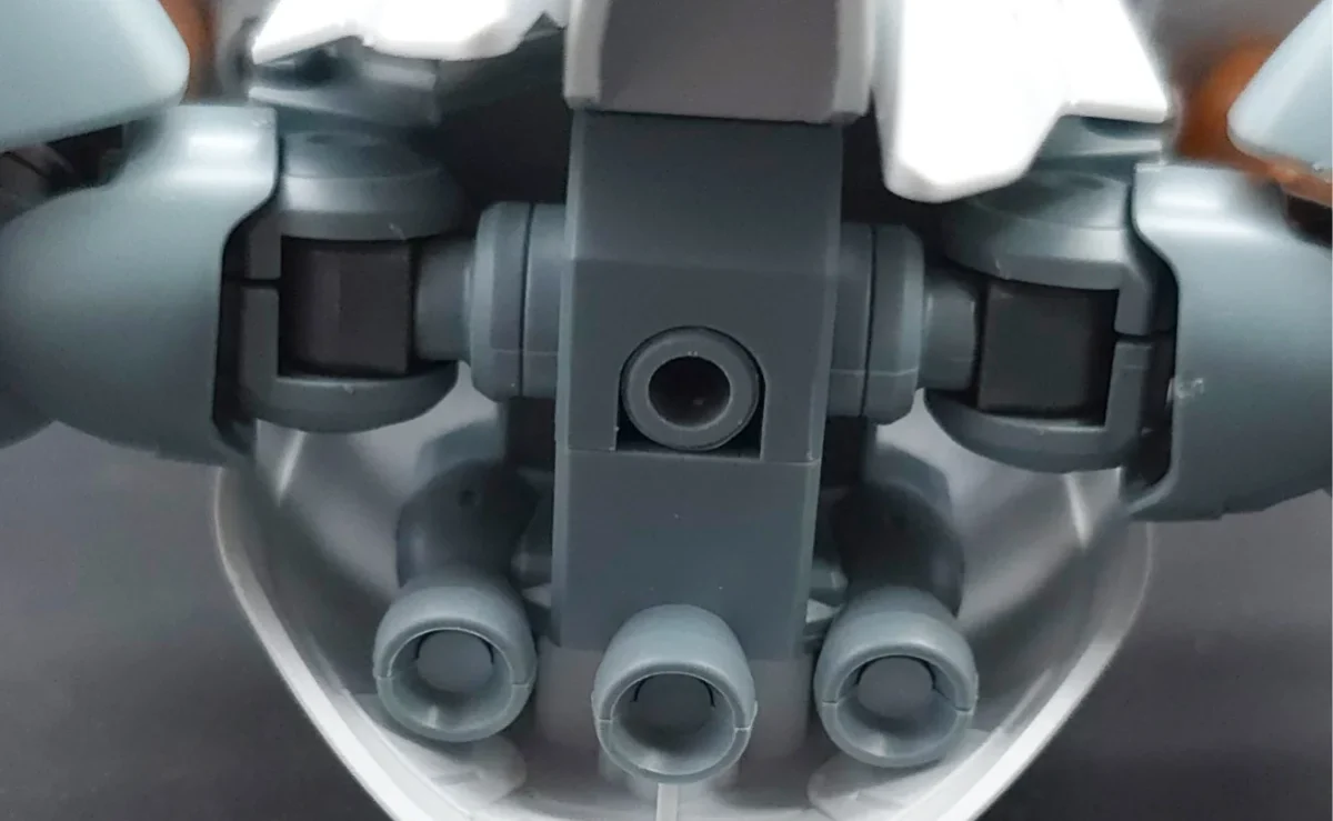 【レビュー】HG モンキーロディ(598機)/モンキークラブロディ 胴体ディテール