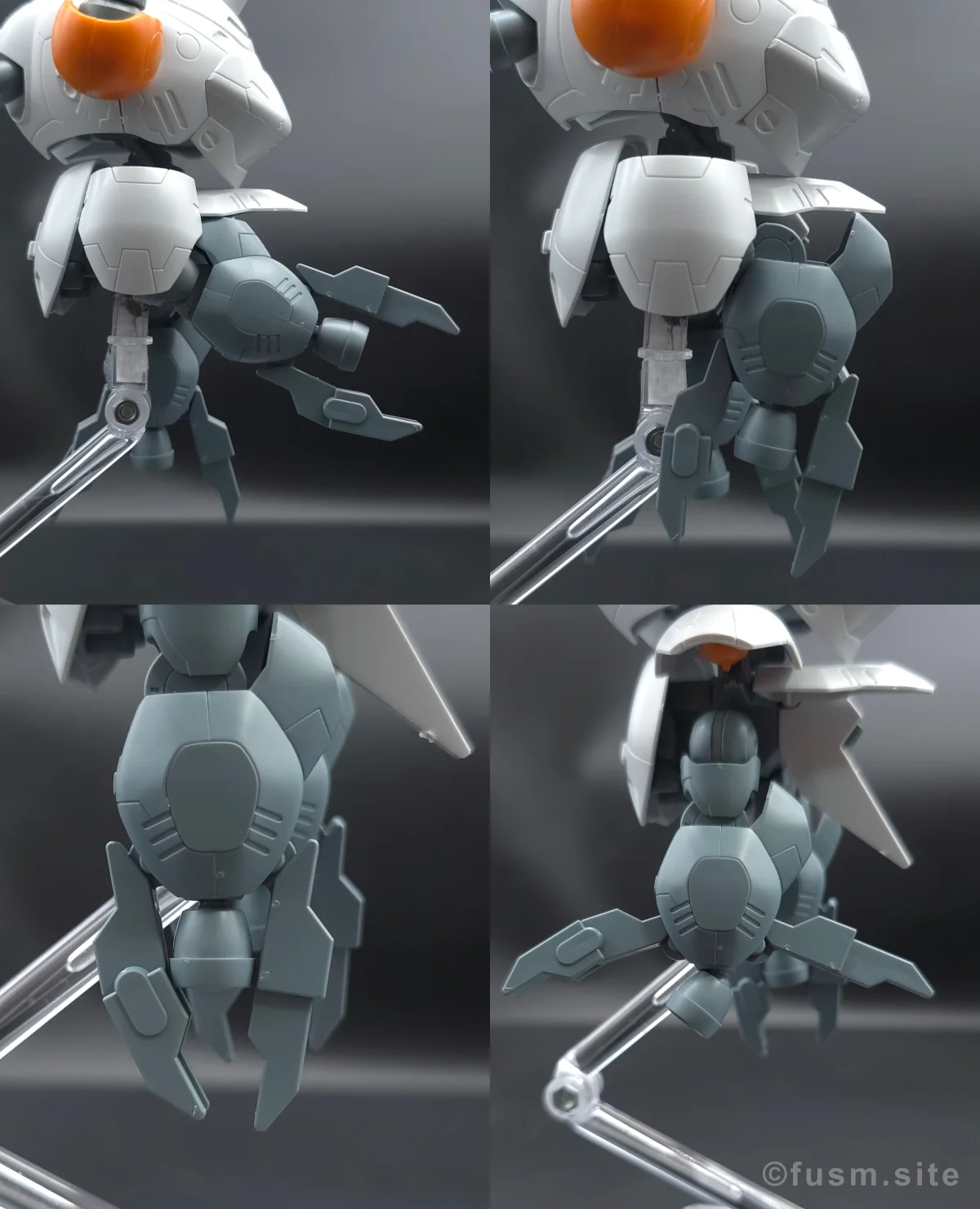 【レビュー】HG モンキーロディ(598機)/モンキークラブロディ 脚部ディテール 可動域 02