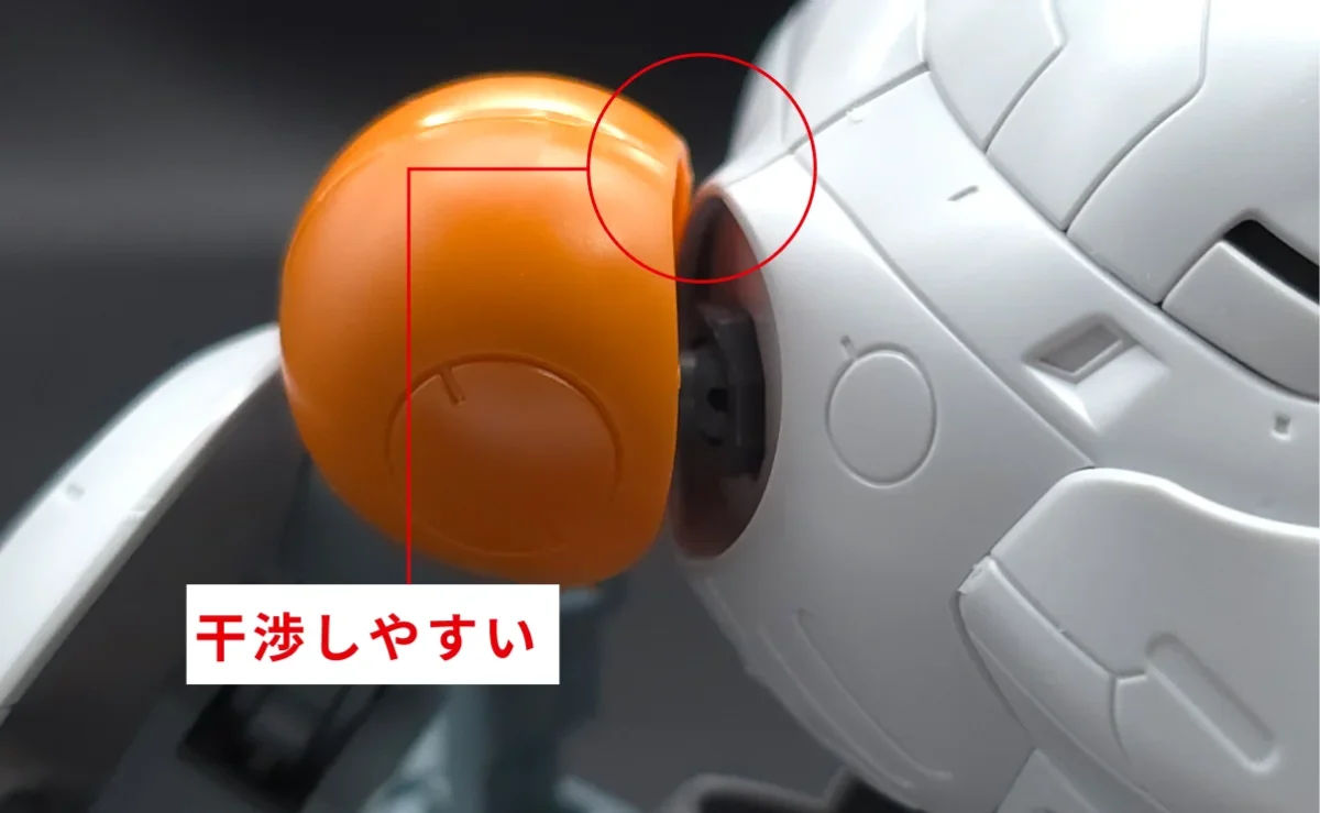 【レビュー】HG モンキーロディ(598機)/モンキークラブロディ 耐久力が弱い箇所