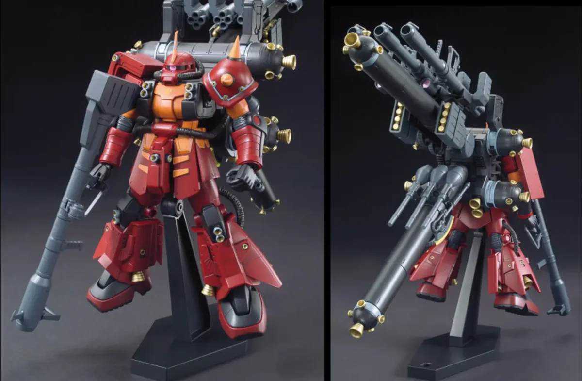 【再販】HG 高機動型ザク“サイコ・ザク”の内容物や特徴