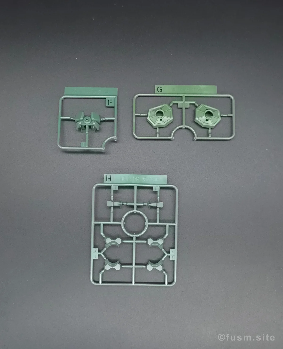 【レビュー】HG ザク(GQ) ランナー 06