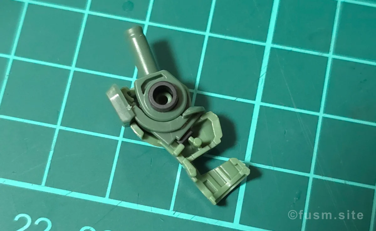 【レビュー】HG ザク(GQ) パーツ・構造・組み立て 07