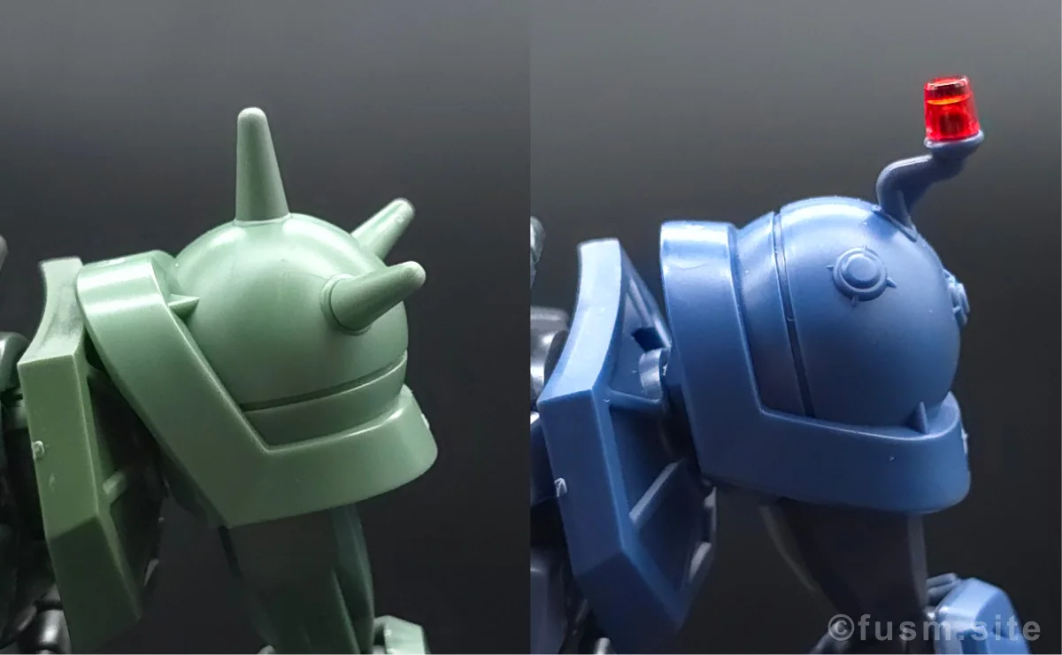 【レビュー】HG ザク(GQ) 比較 04