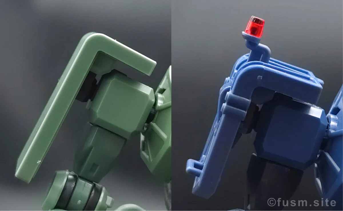 【レビュー】HG ザク(GQ) 比較 05