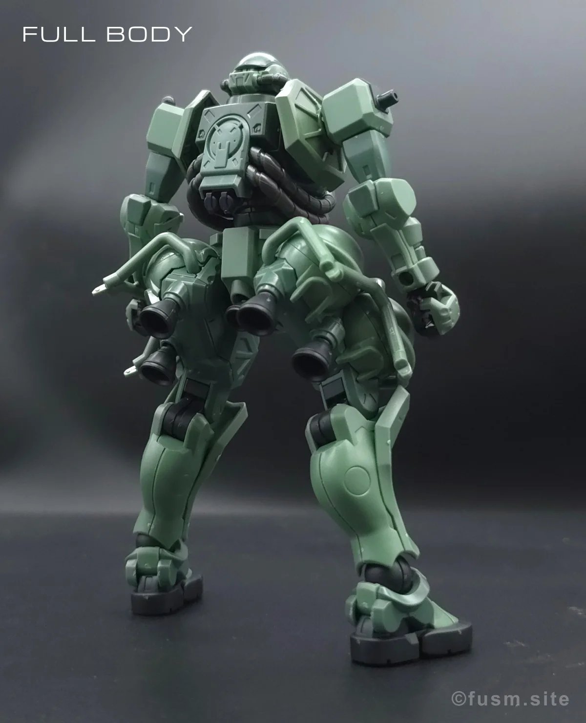 【レビュー】HG ザク(GQ) 多角的に見た全体の外観・素組み 14