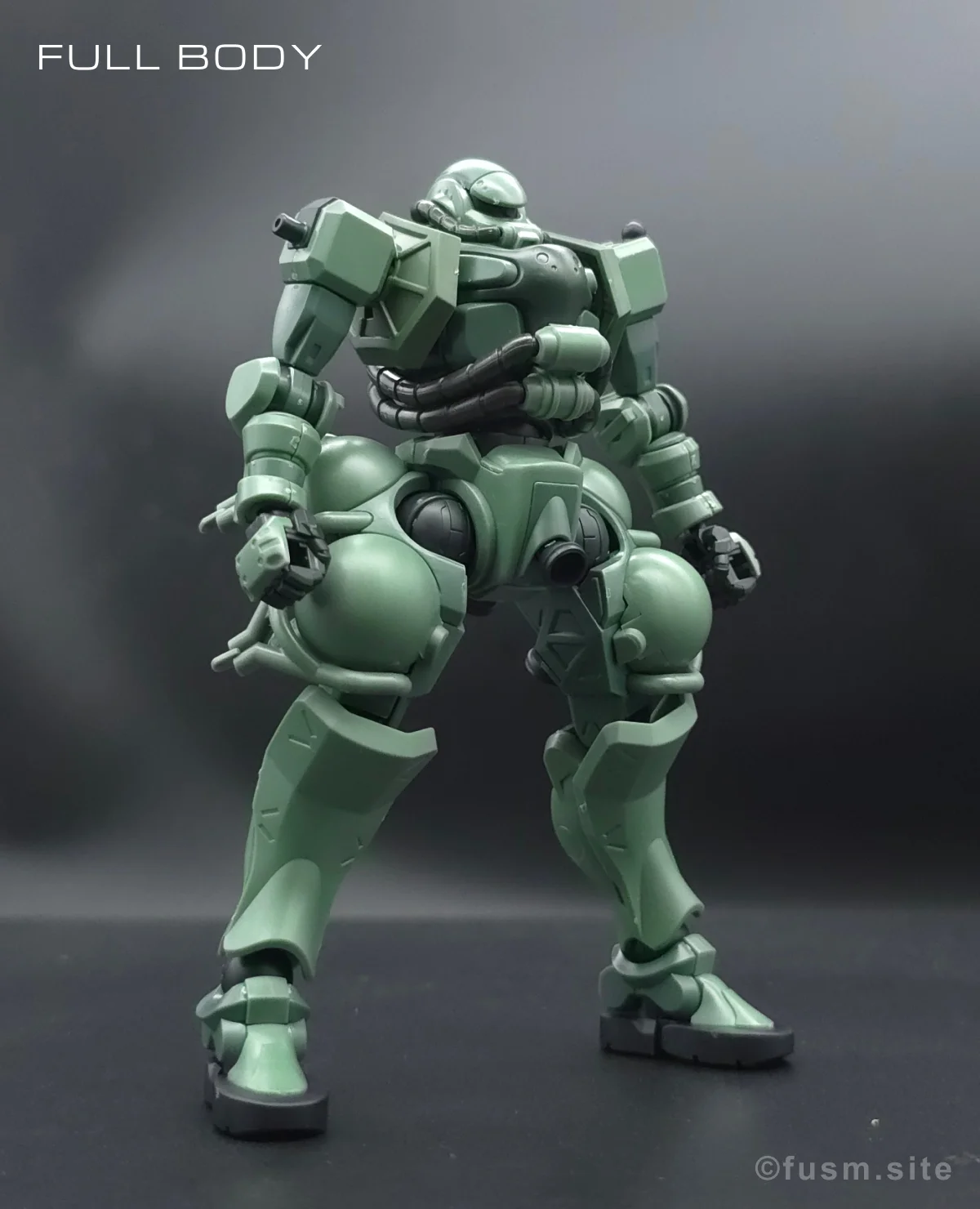 【レビュー】HG ザク(GQ) 多角的に見た全体の外観・素組み 16