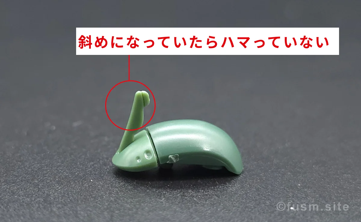 【レビュー】HG ザク(GQ) 頭部ディテール 04