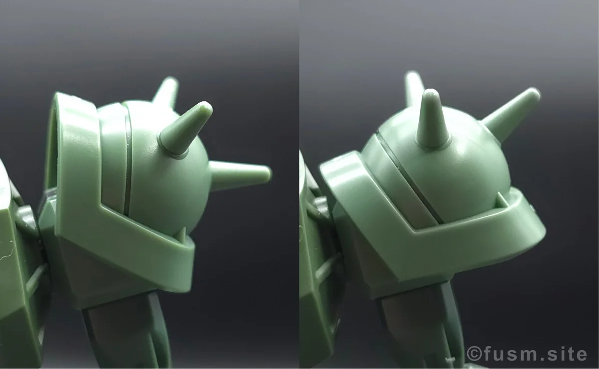 【レビュー】HG ザク(GQ) 肩ディテール 可動域 01