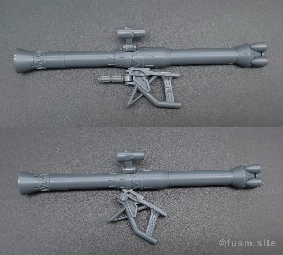 【レビュー】HG ザク(GQ) 付属品 02