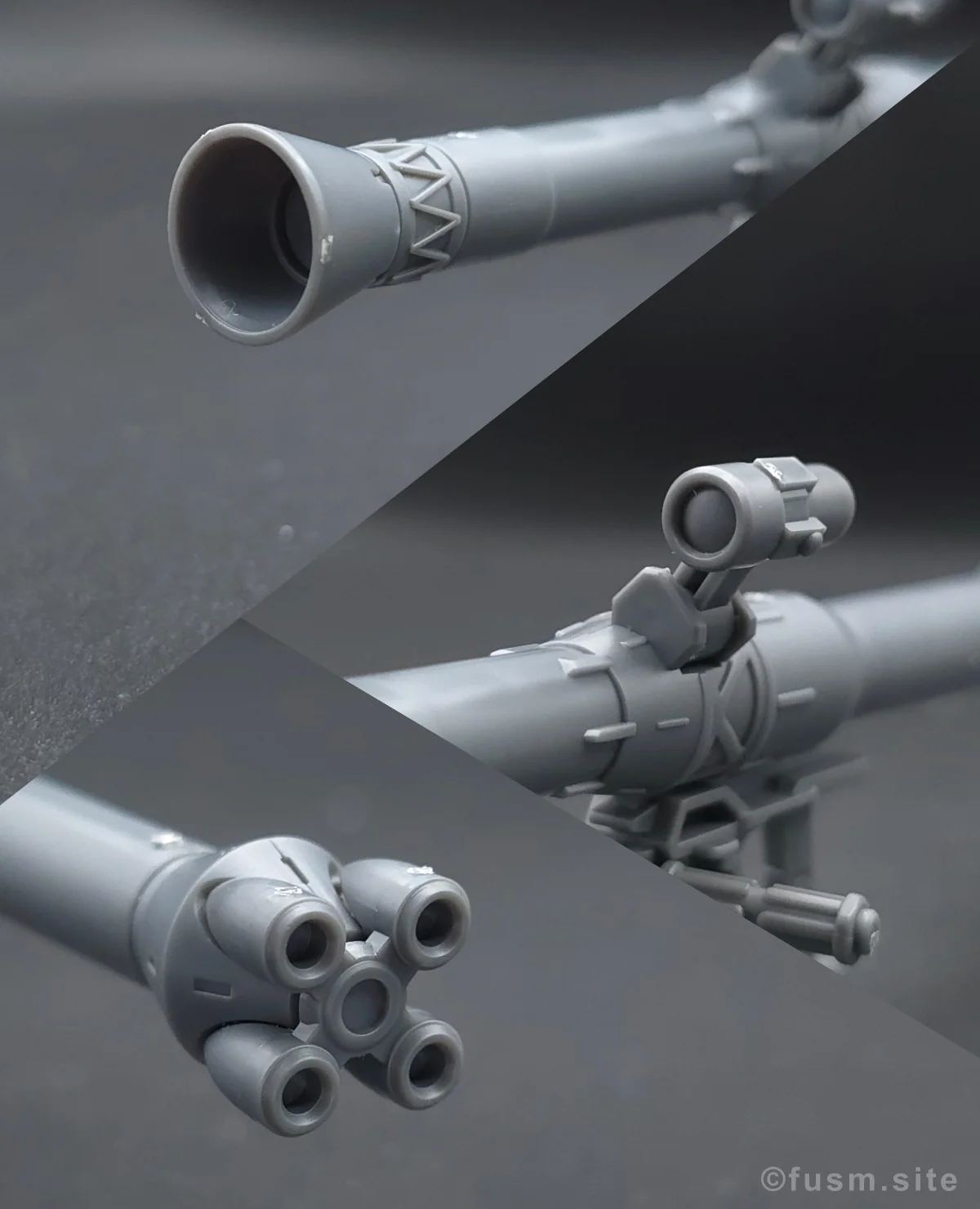 【レビュー】HG ザク(GQ) 付属品 03