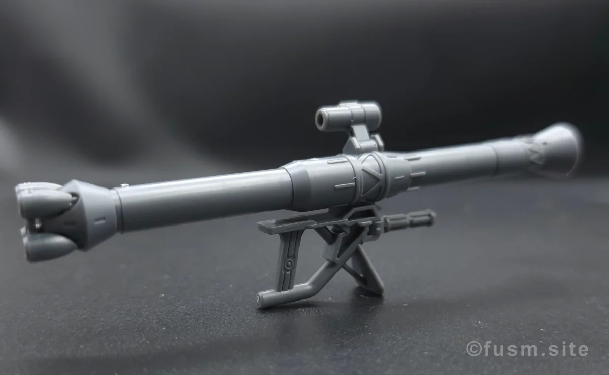 【レビュー】HG ザク(GQ) 付属品 04