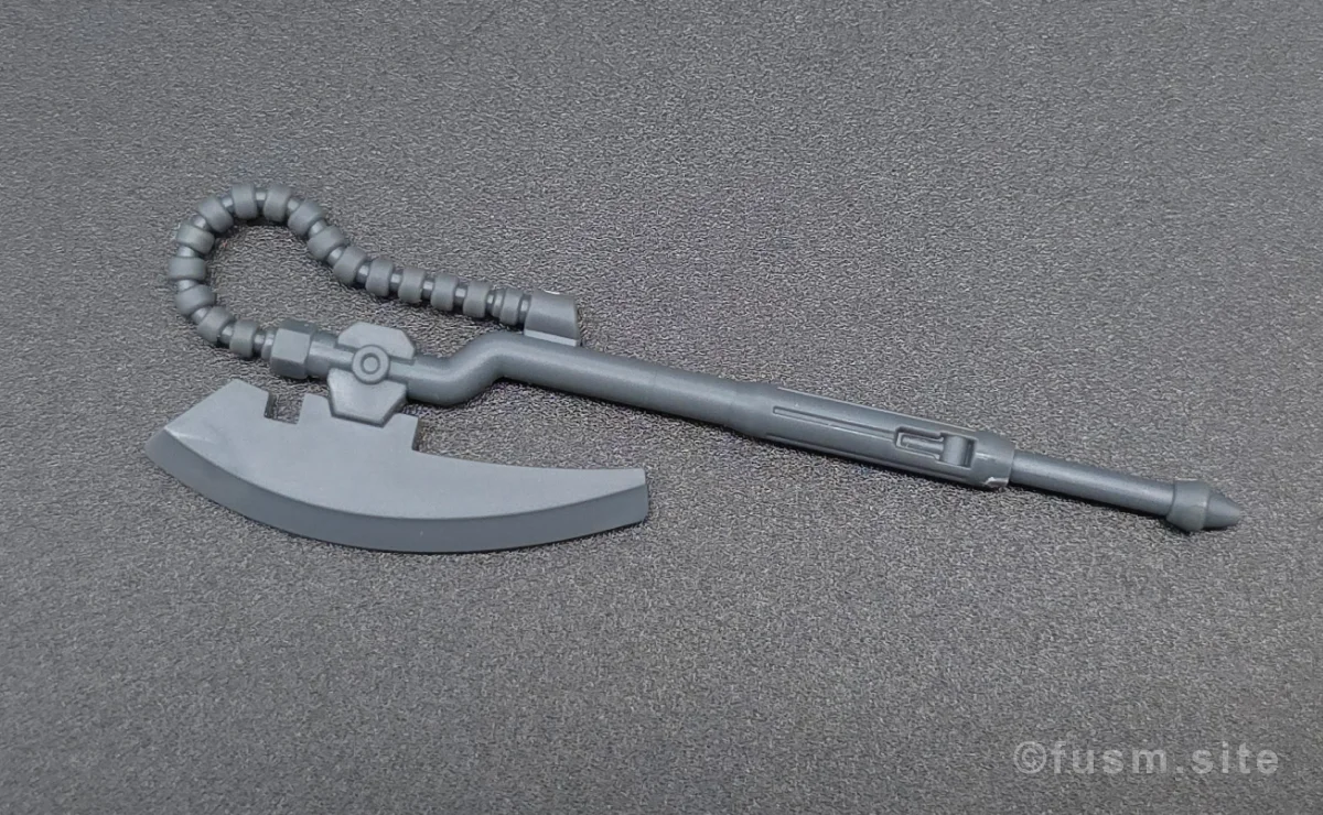 【レビュー】HG ザク(GQ) 付属品 06