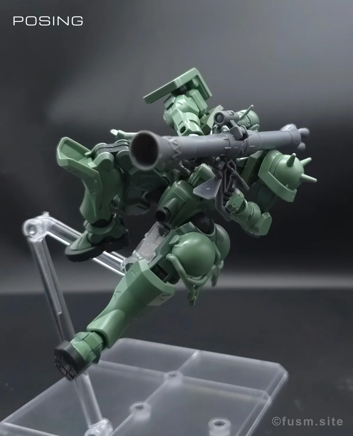 【レビュー】HG ザク(GQ) ポージング 27