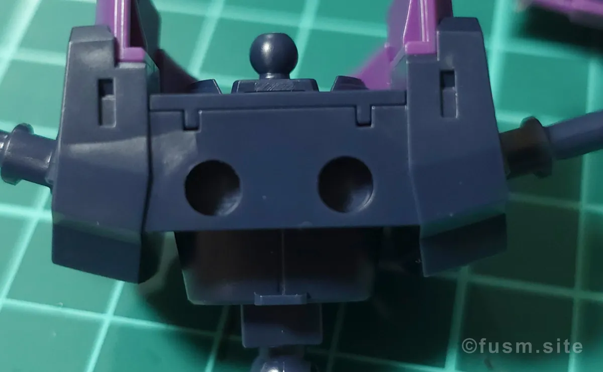 【レビュー】HGUC ローゼン・ズール(episode 7 Ver.) パーツ・構造・組み立て 05
