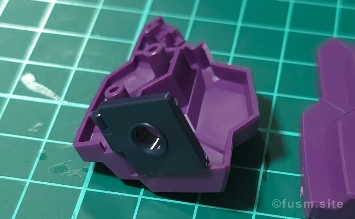 【レビュー】HGUC ローゼン・ズール(episode 7 Ver.) パーツ・構造・組み立て 07