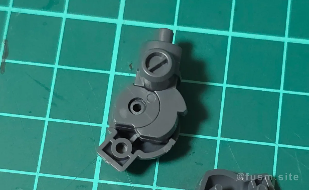 【レビュー】HGUC ローゼン・ズール(episode 7 Ver.) パーツ・構造・組み立て 08